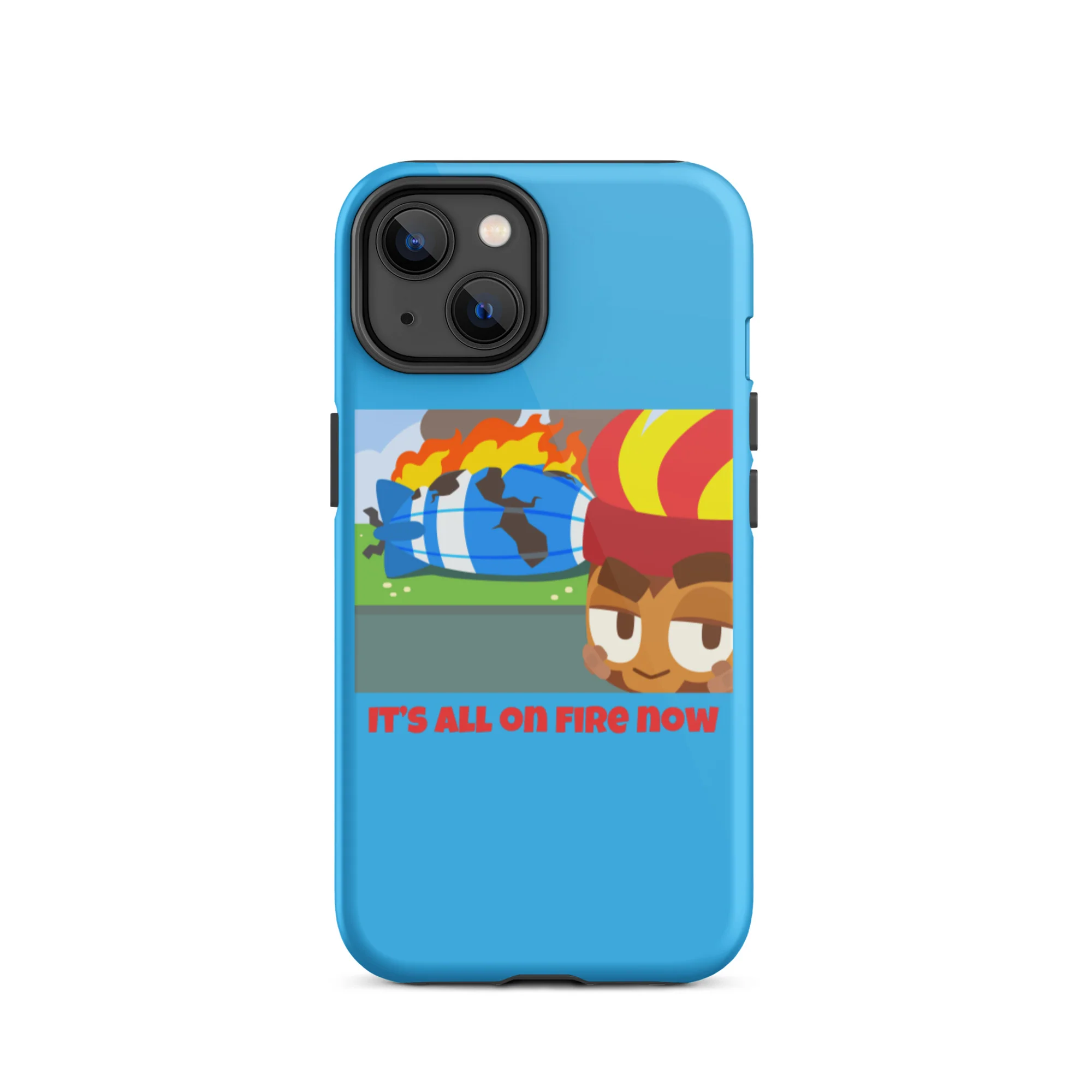 It's All On Fire Now iPhone Case (Tough) - Image 3