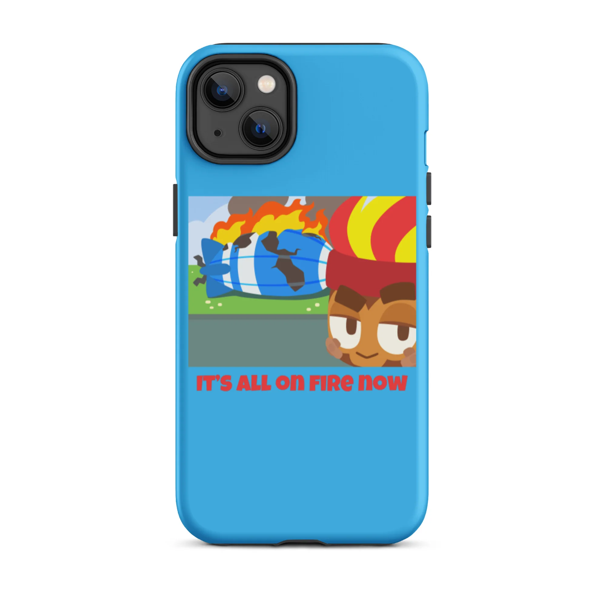 It's All On Fire Now iPhone Case (Tough) - Image 4