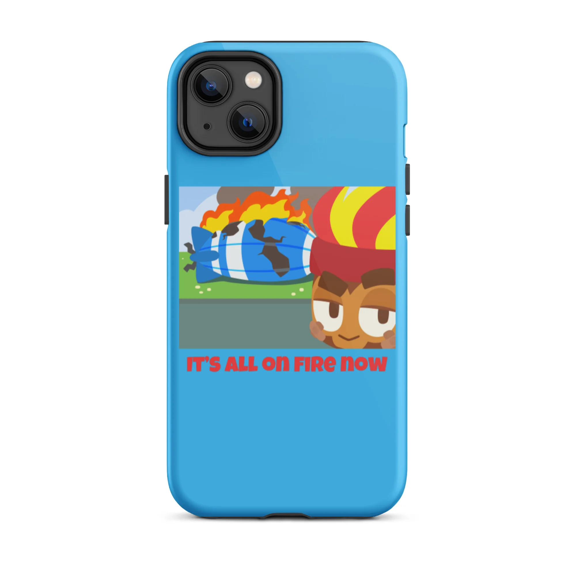 It's All On Fire Now iPhone Case (Tough) - Image 5