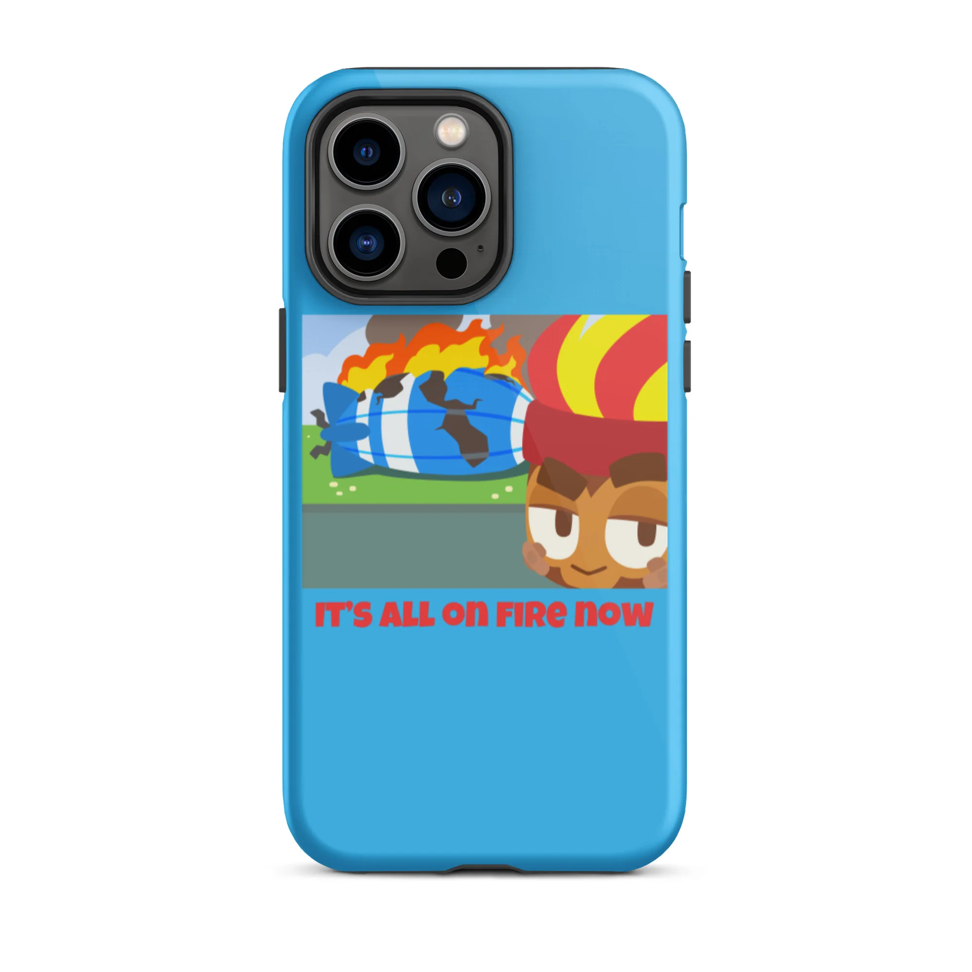 It's All On Fire Now iPhone Case (Tough) - Image 8