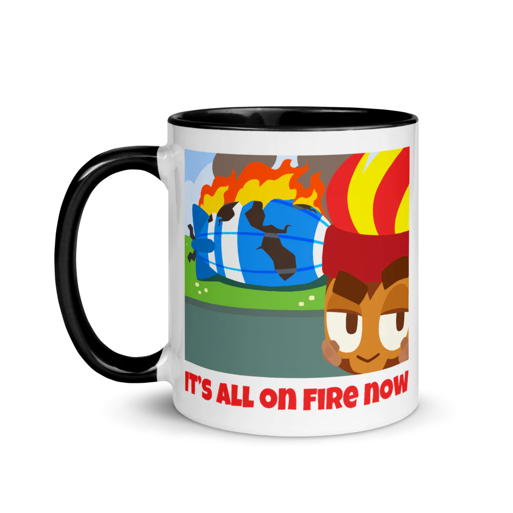 It's All On Fire Now Mug - Image 3