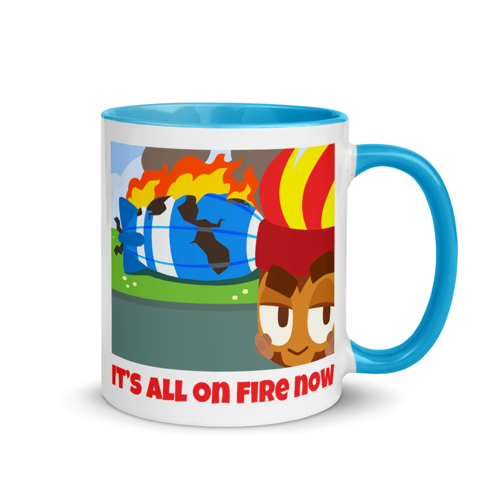 It's All On Fire Now Mug - Image 4