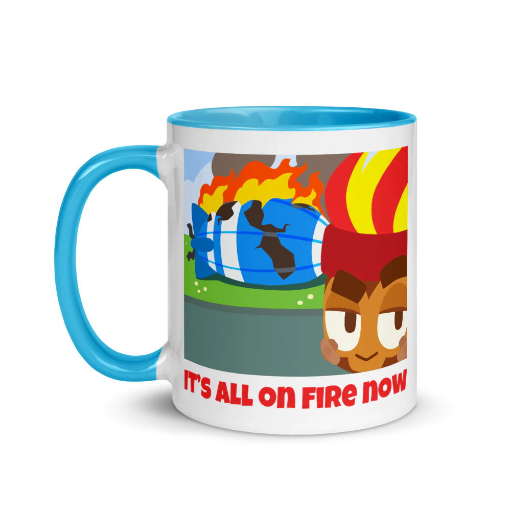 It's All On Fire Now Mug - Image 5