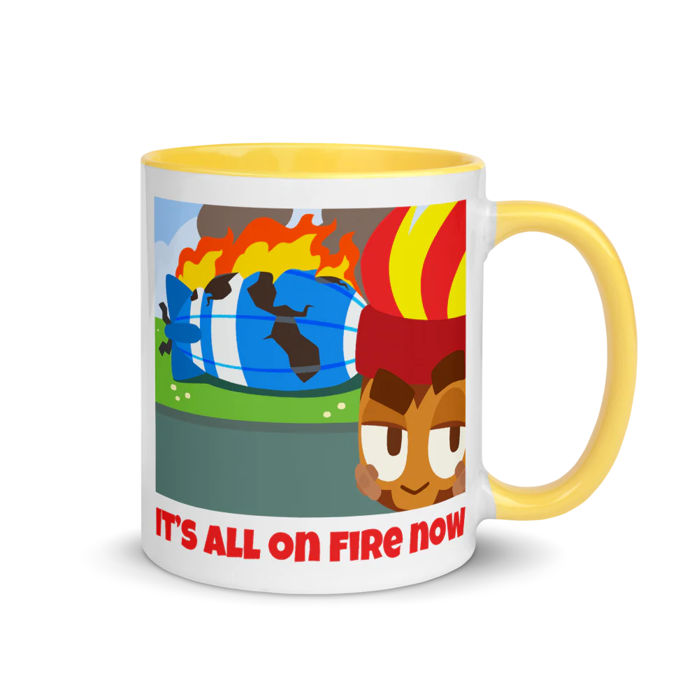 It's All On Fire Now Mug - Image 6