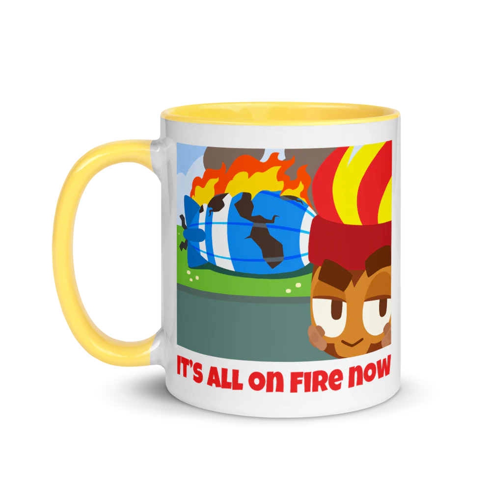It's All On Fire Now Mug - Image 7