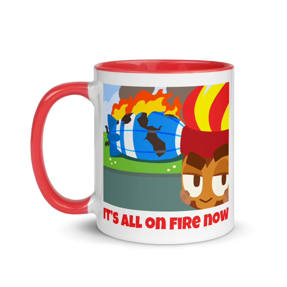 It's All On Fire Now Mug - Image 8