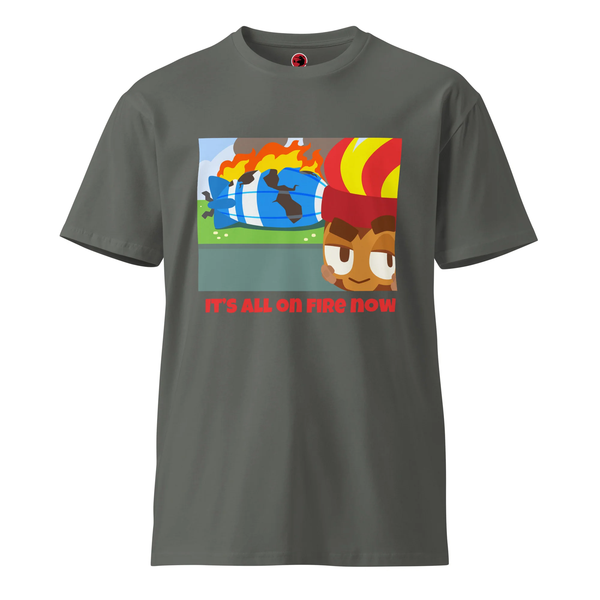 It's All On Fire Now Premium Shirt (Unisex) - Image 12