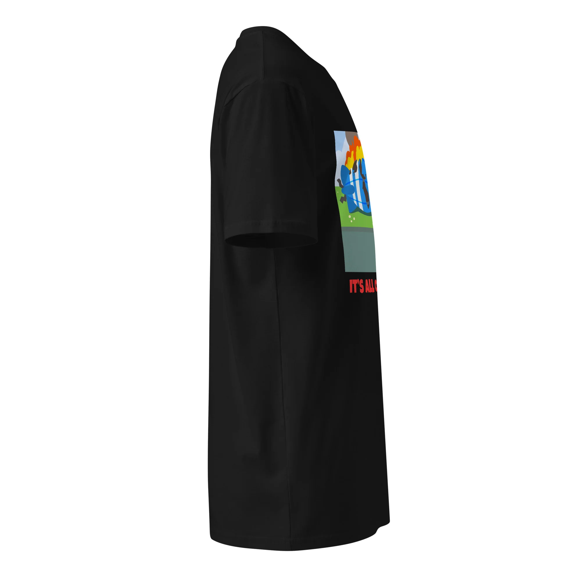 It's All On Fire Now Premium Shirt (Unisex) - Image 8