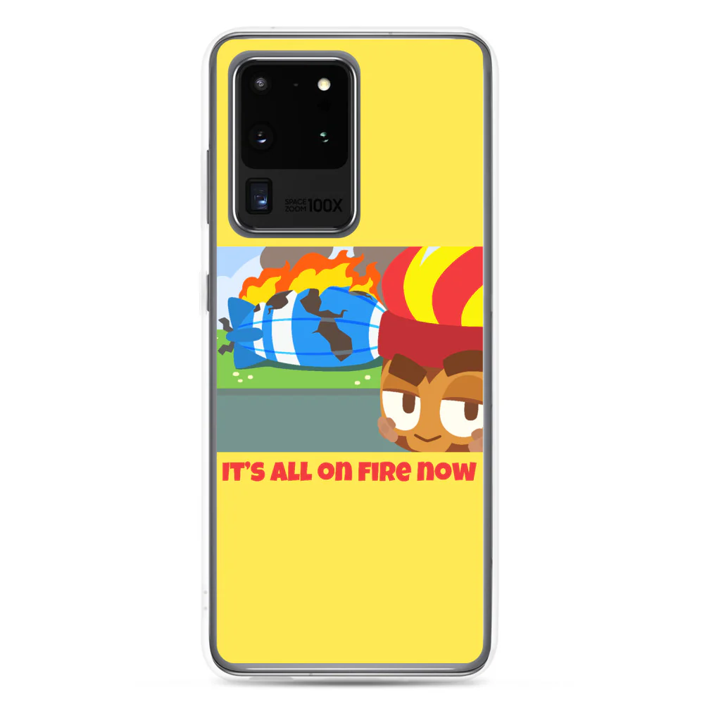 It's All On Fire Now Samsung Case - Image 11