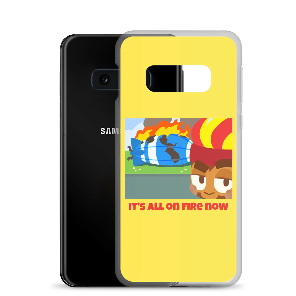 It's All On Fire Now Samsung Case - Image 6
