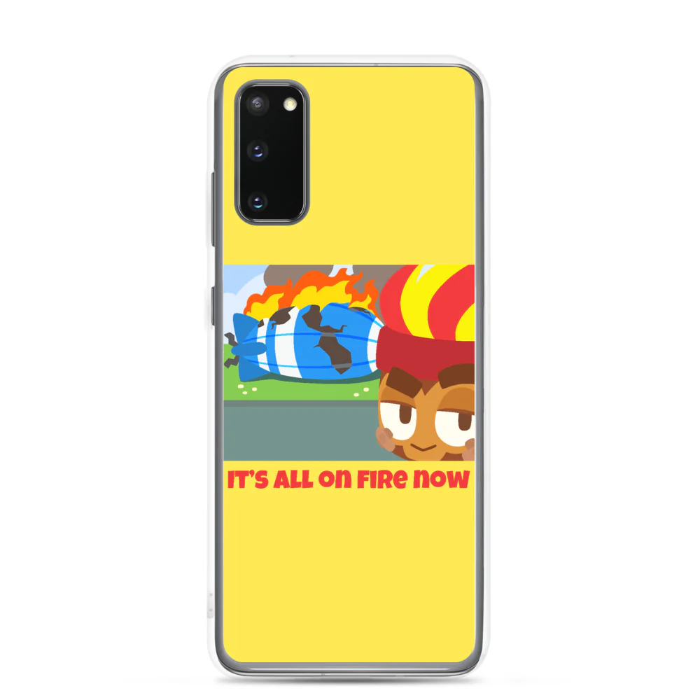 It's All On Fire Now Samsung Case - Image 7