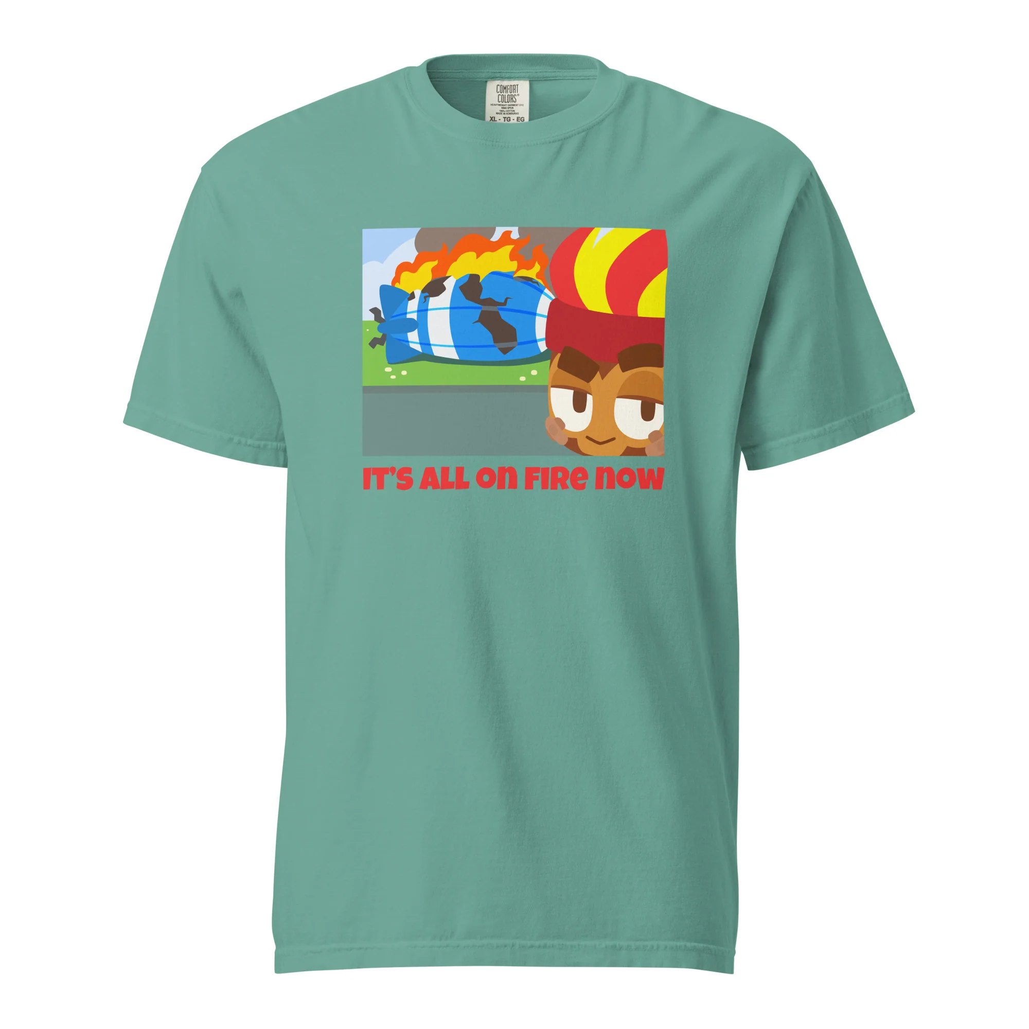 It's All On Fire Now Standard Issue Shirt (Unisex) - Image 13