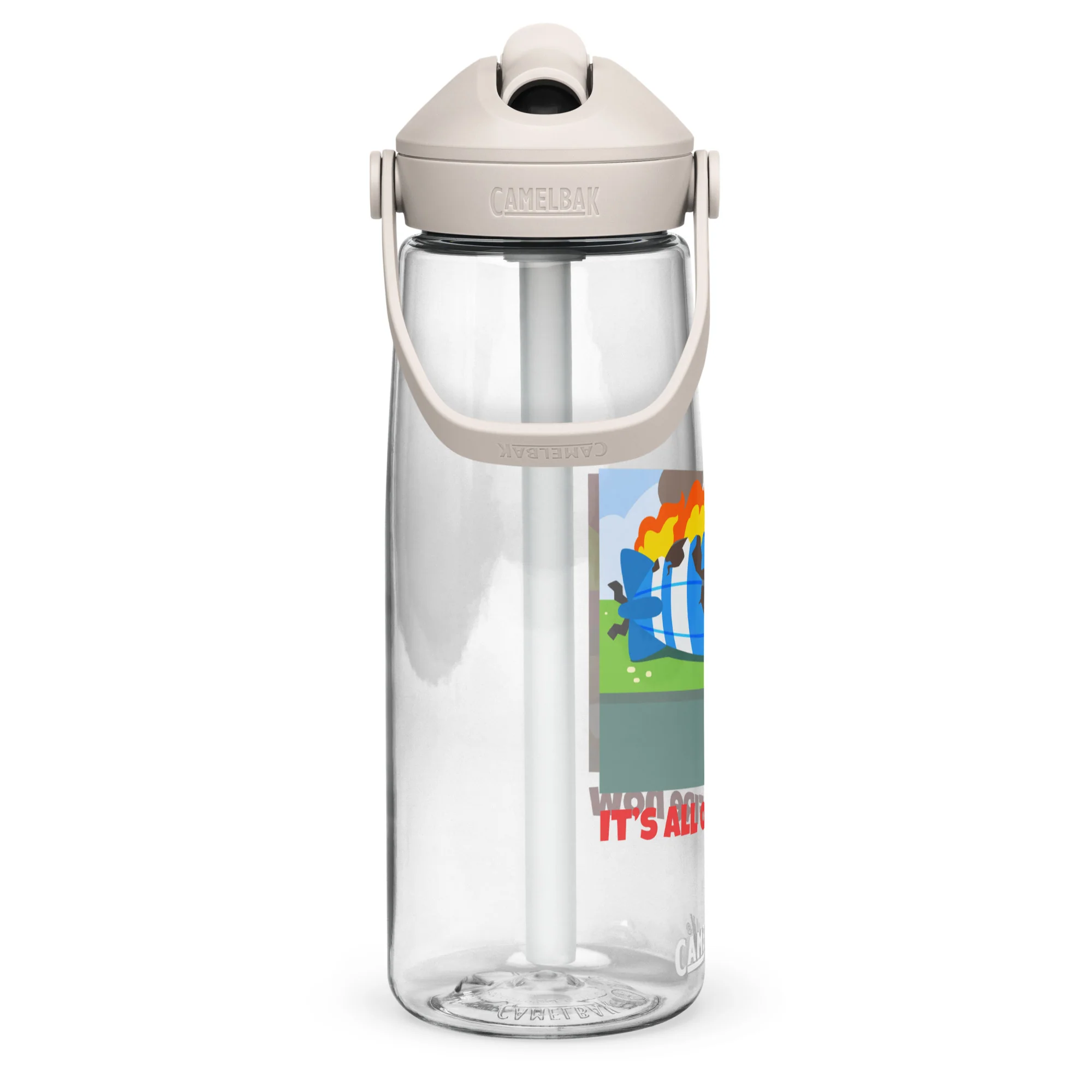 It's All On Fire Now Water Bottle | CamelBak ThriveĀ® - Image 8
