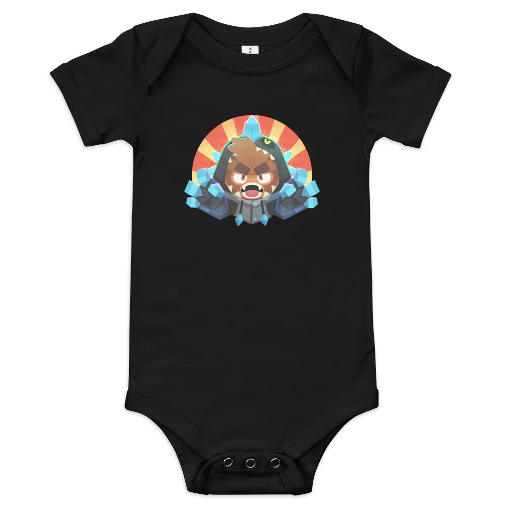 Kaiju Pat Onesie Baby Bodysuit - Image 4