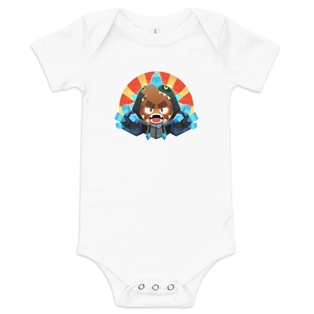 Kaiju Pat Onesie Baby Bodysuit - Image 9