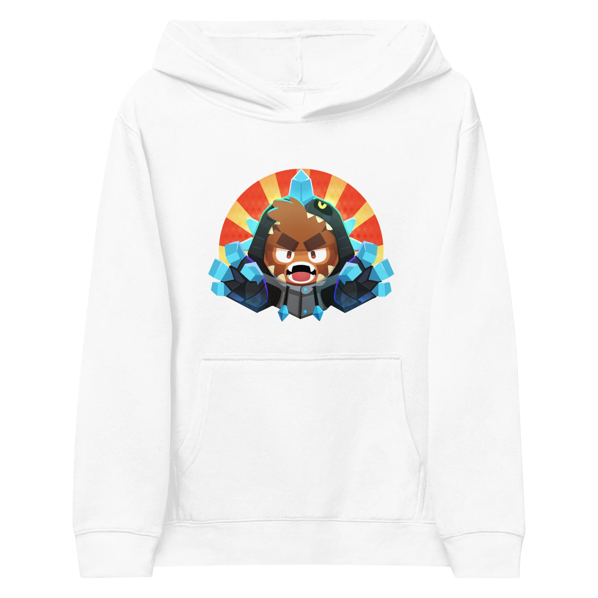 Kaiju Pat Onesie Fleece Hoodie (Kids/Youth) - Image 4