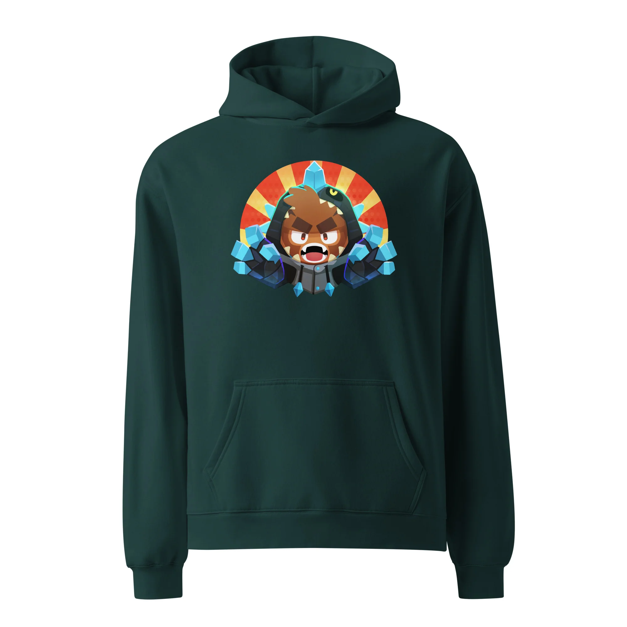 Kaiju Pat Onesie Premium Oversized Hoodie (Unisex) - Image 6