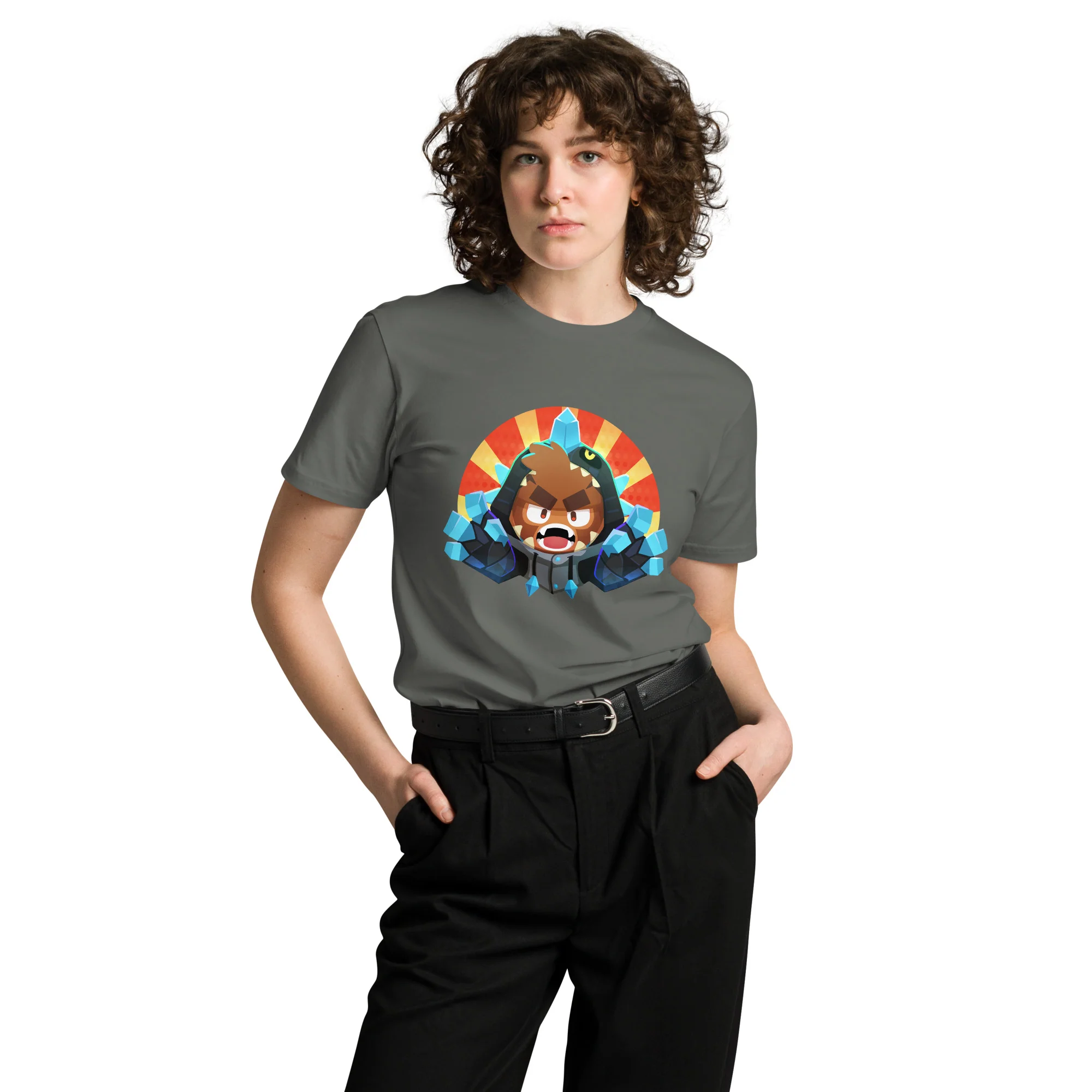 Kaiju Pat Onesie Premium Shirt (Unisex) - Image 3