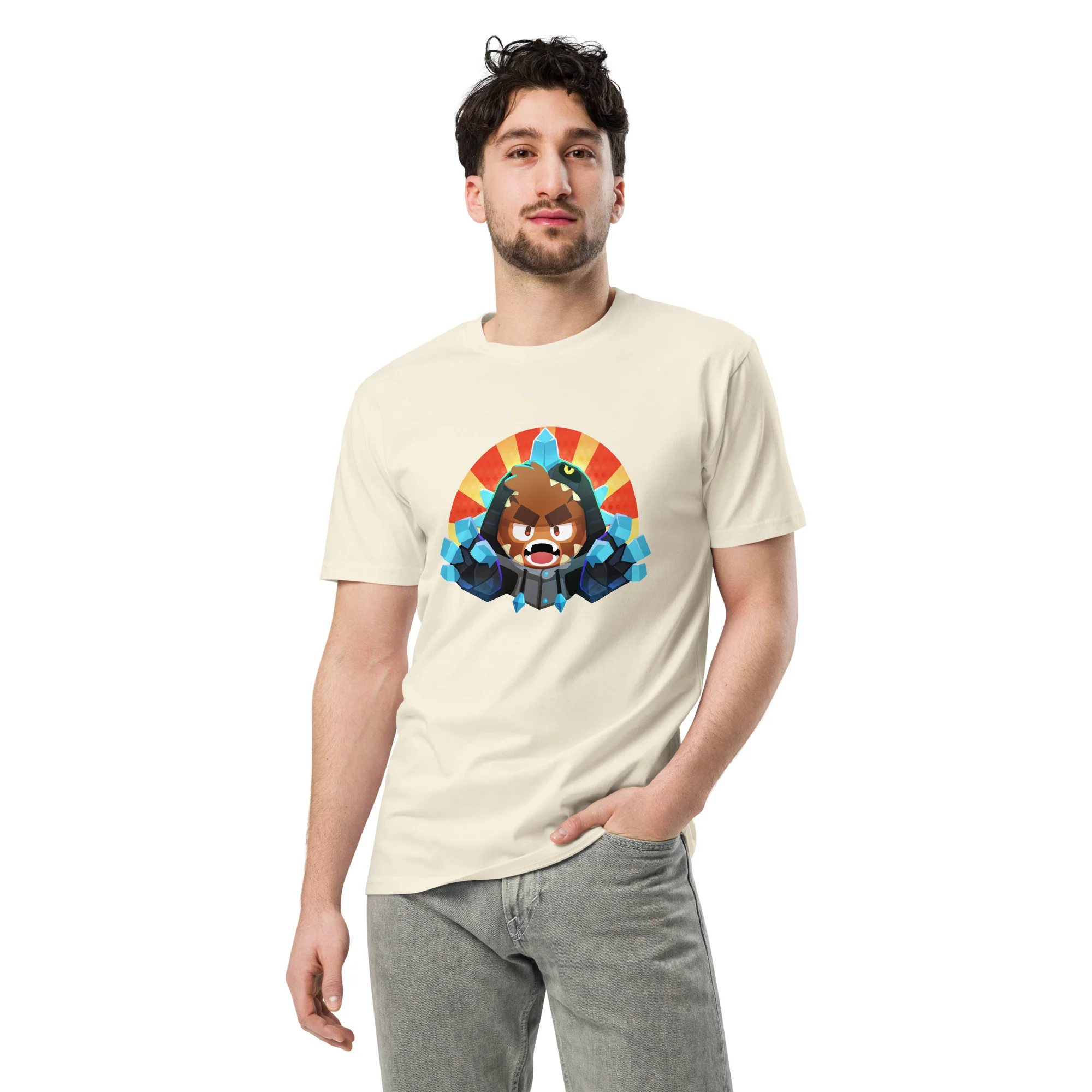 Kaiju Pat Onesie Premium Shirt (Unisex) - Image 4