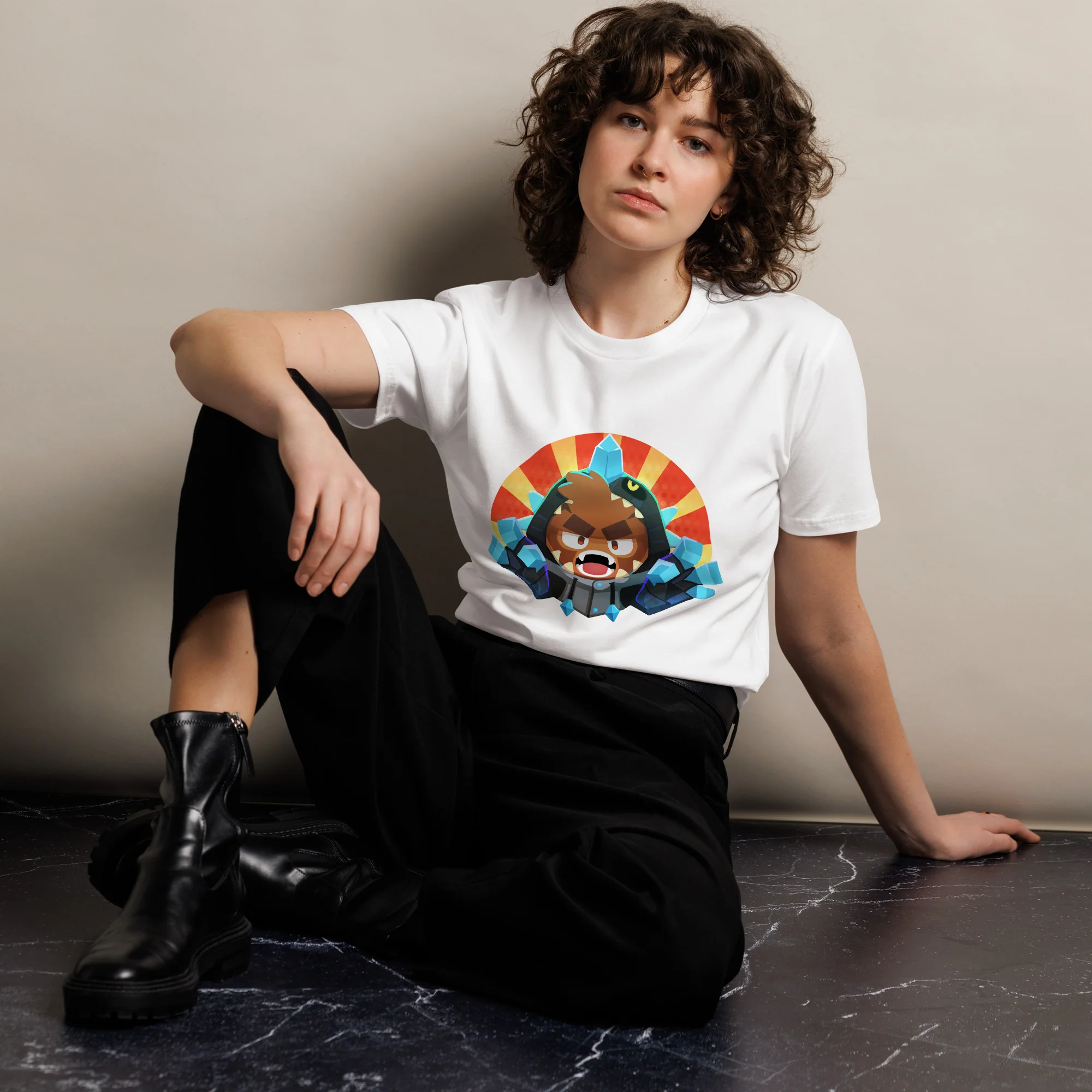 Kaiju Pat Onesie Premium Shirt (Unisex) - Image 5