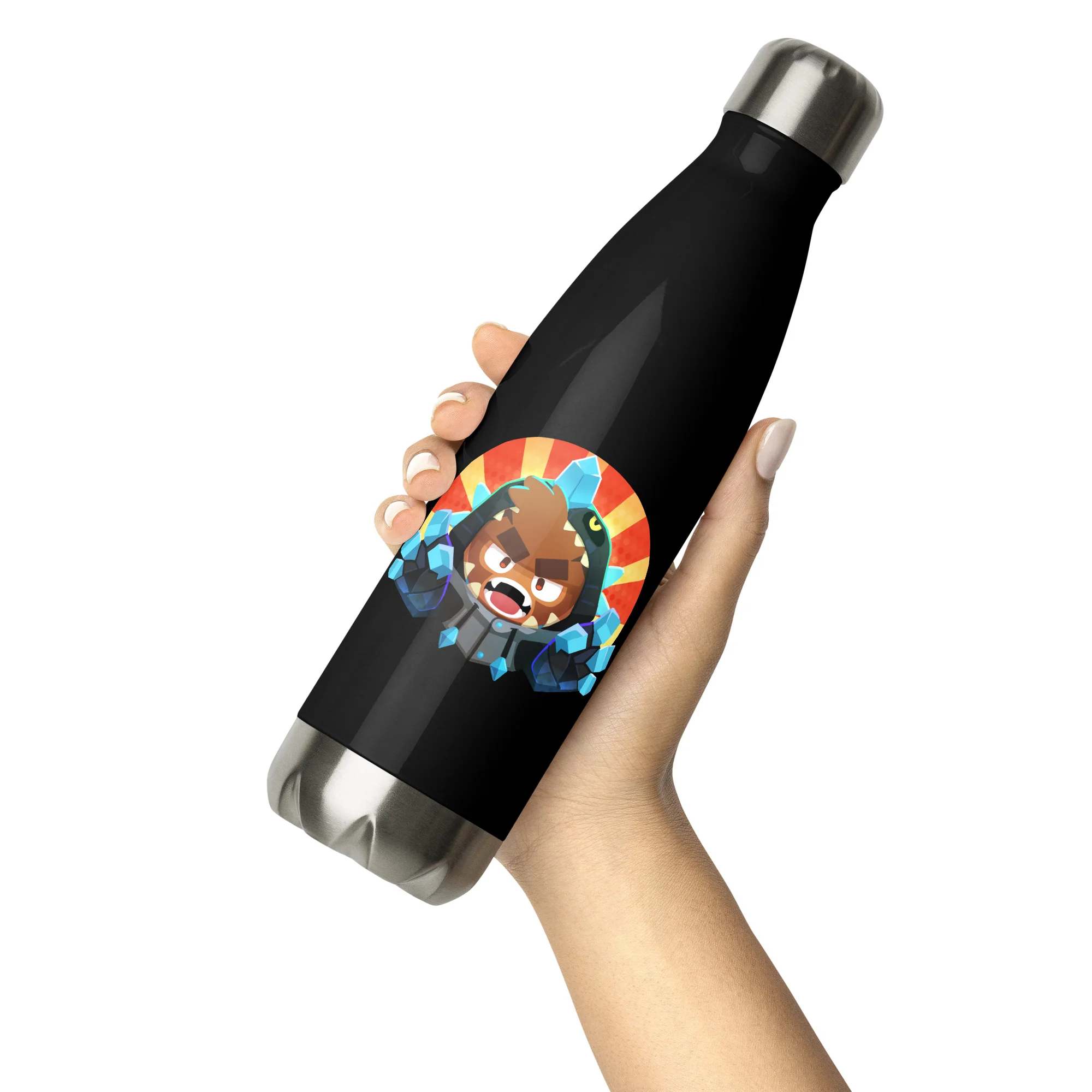Kaiju Pat Onesie Stainless Steel Water Bottle - Image 2