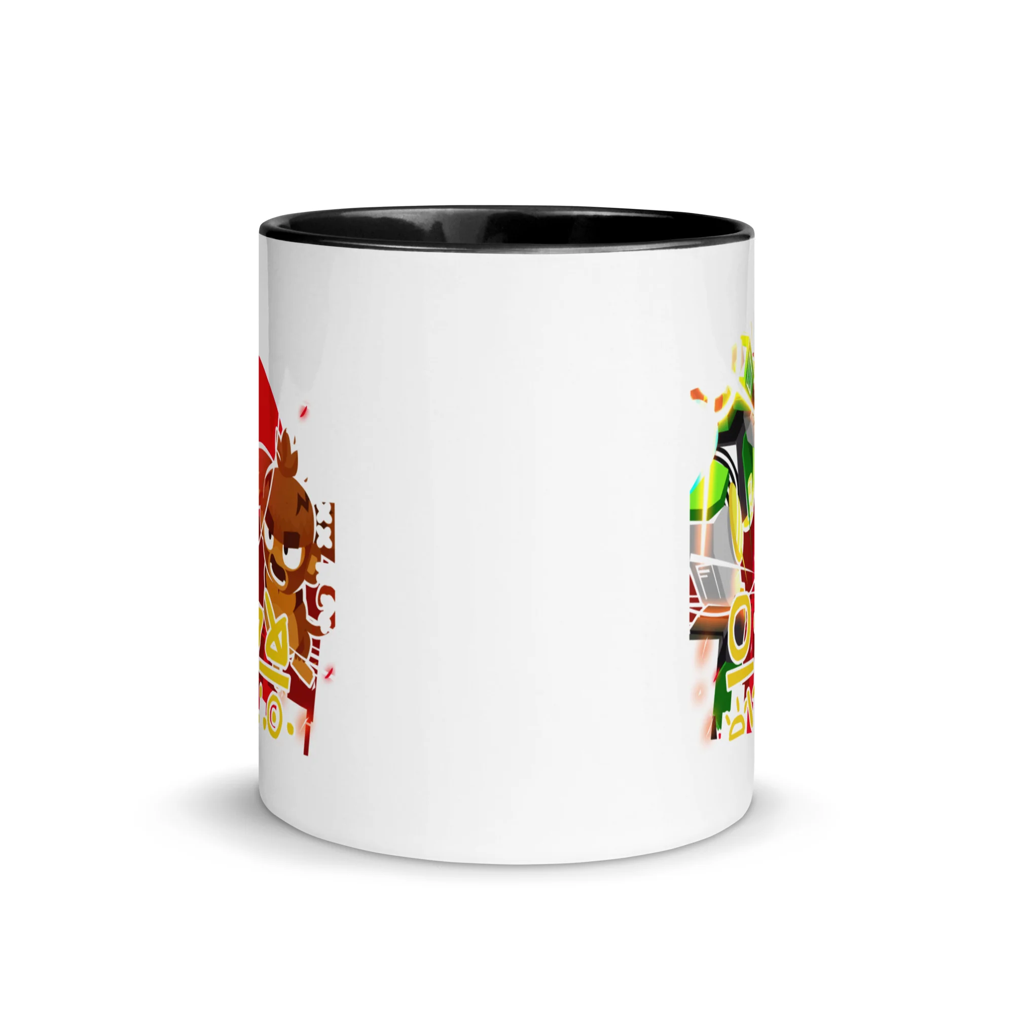 King Vs Sentai Mug with Color Inside - Image 2