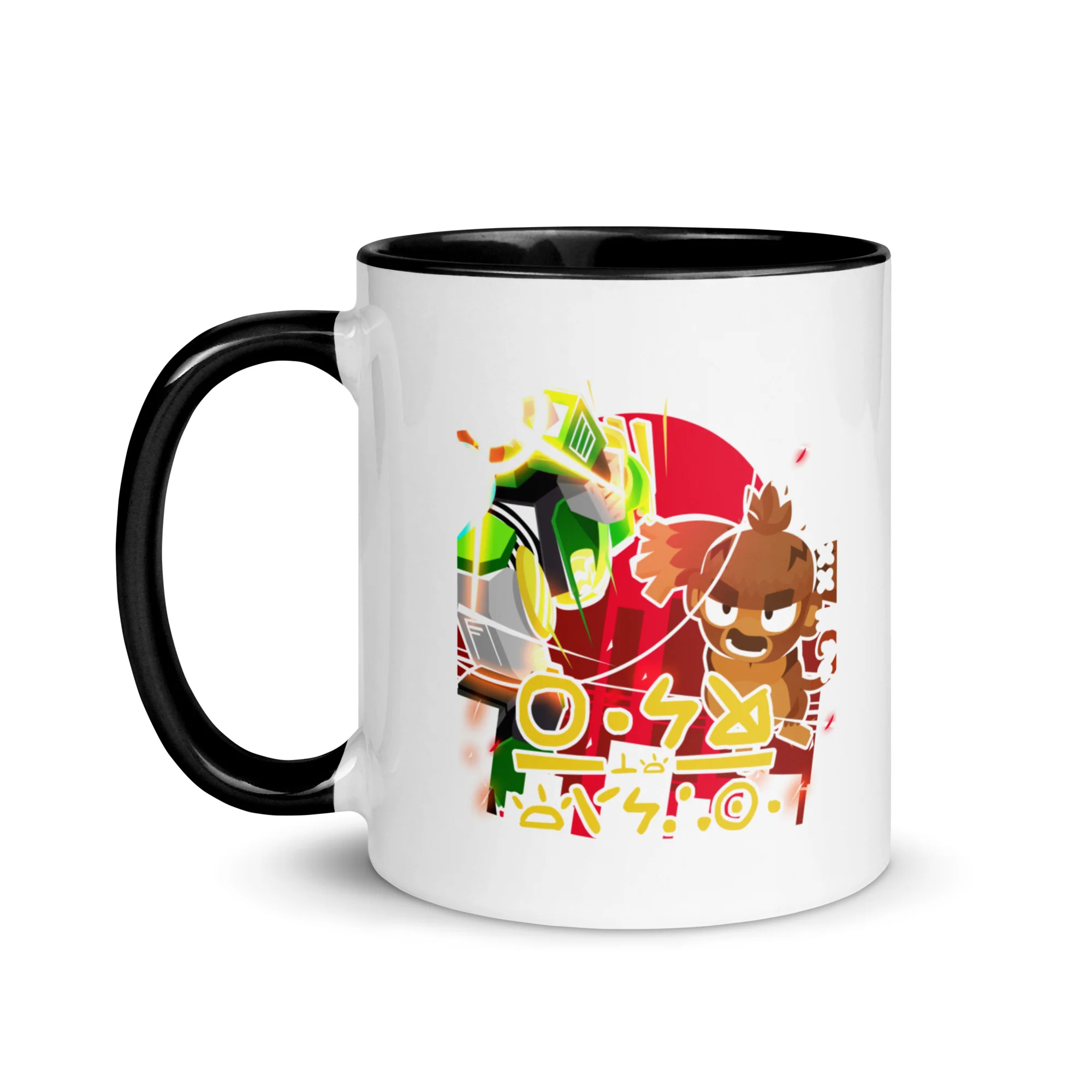 King Vs Sentai Mug with Color Inside - Image 3