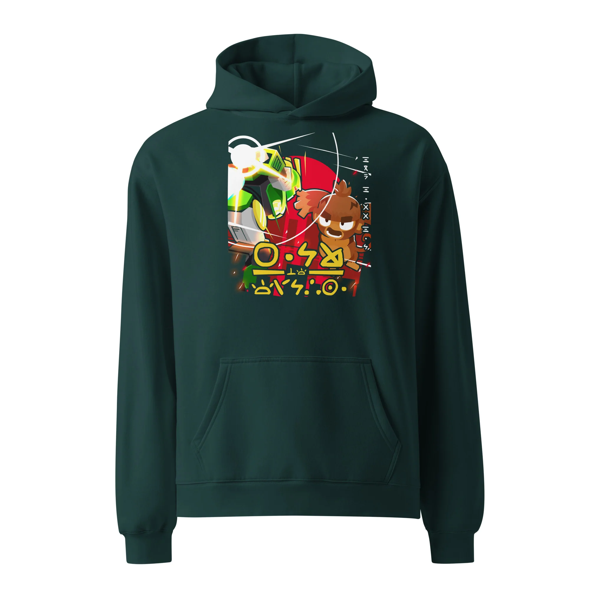 King Vs Sentai Premium Oversized Hoodie (Unisex) - Image 4