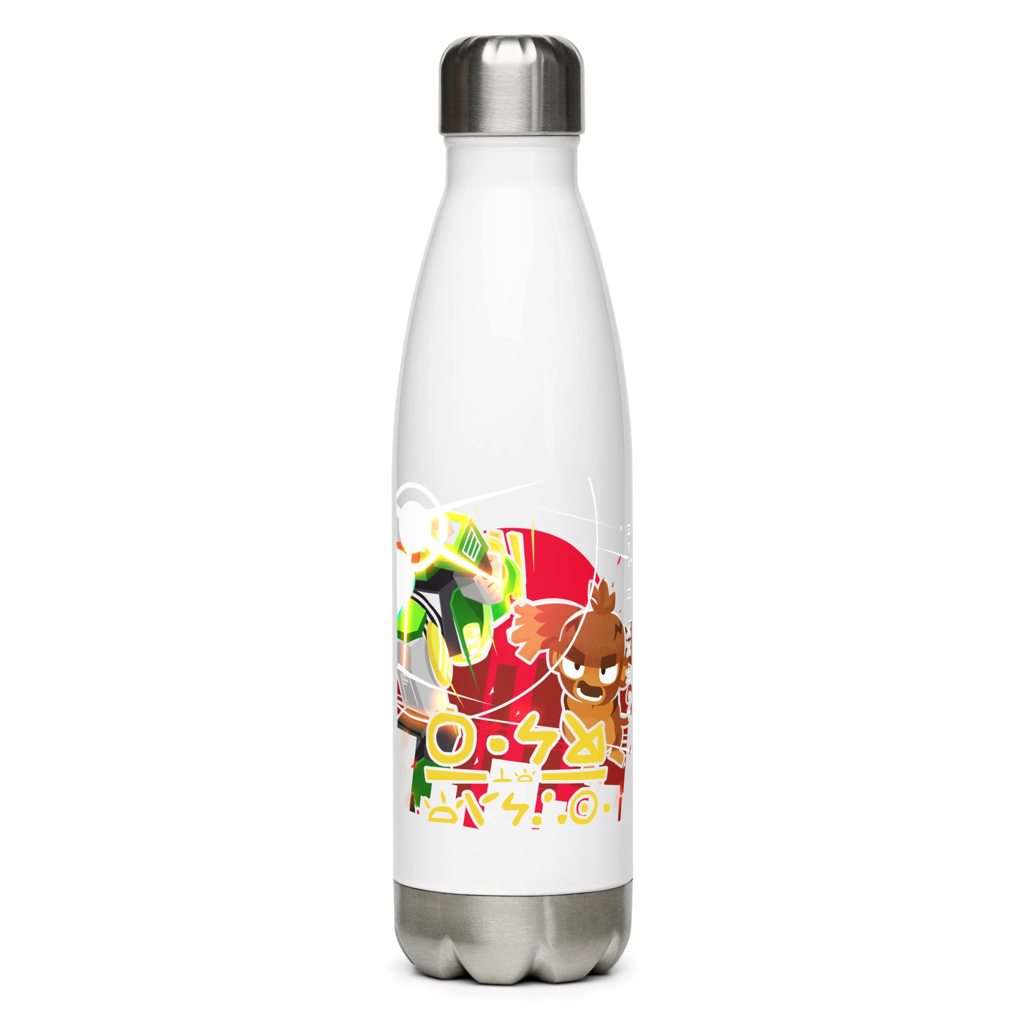 King Vs Sentai Stainless steel water bottle - Image 7