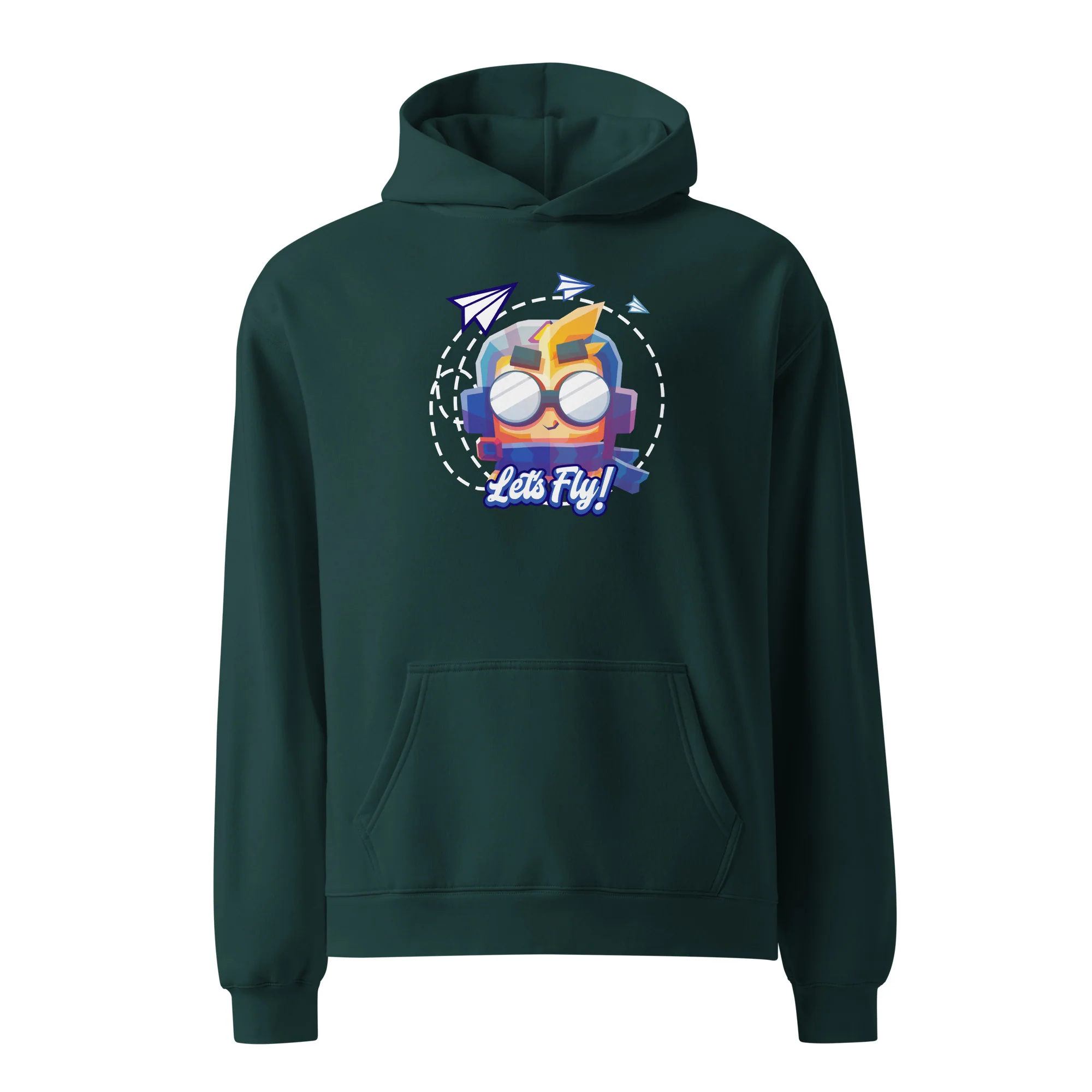 Let's Fly Premium Oversized Hoodie (Unisex) - Image 8
