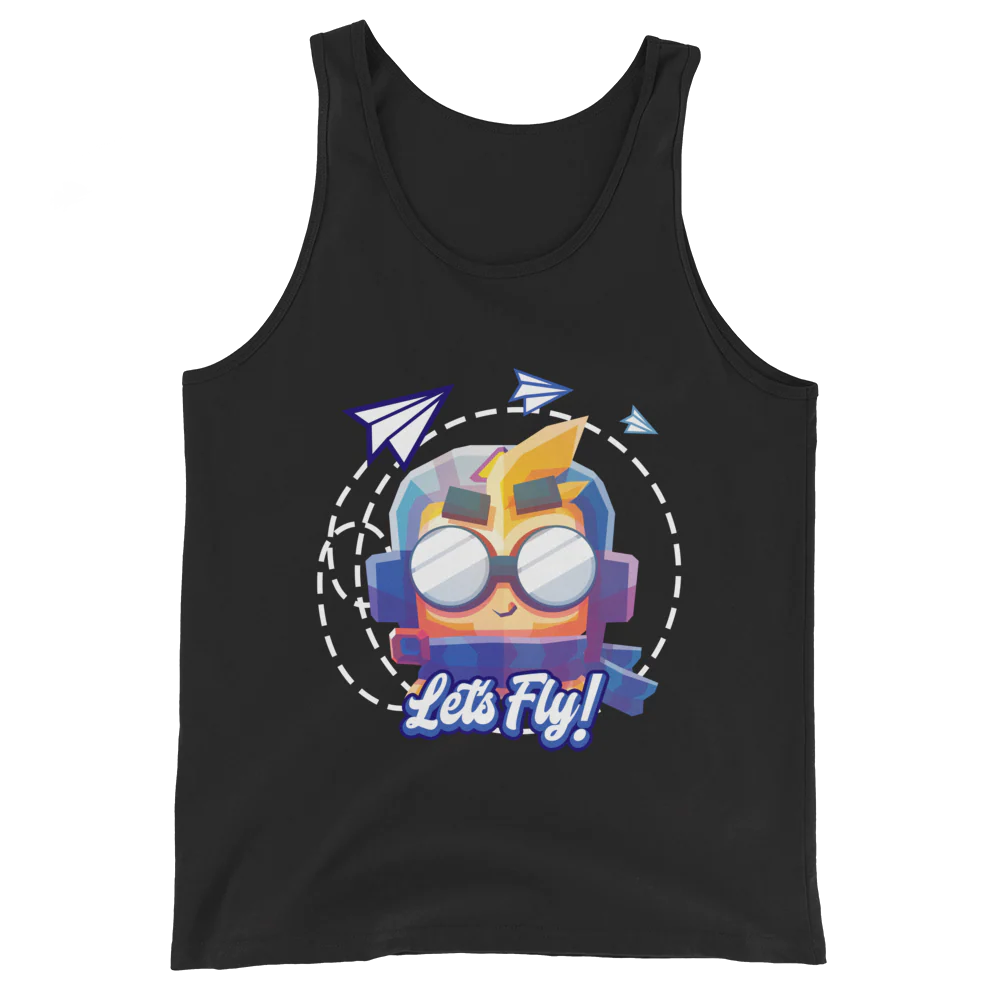 Let's Fly Tank Top (Unisex) - Image 3