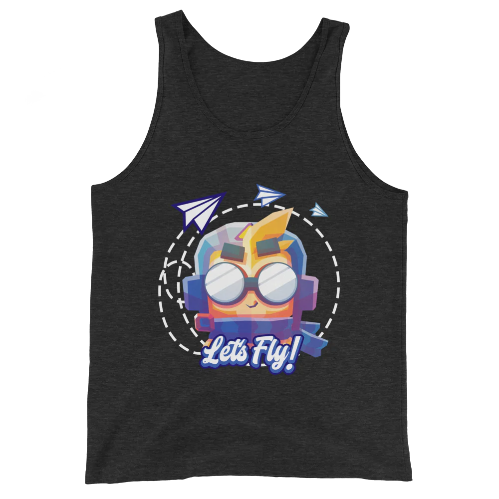 Let's Fly Tank Top (Unisex) - Image 6