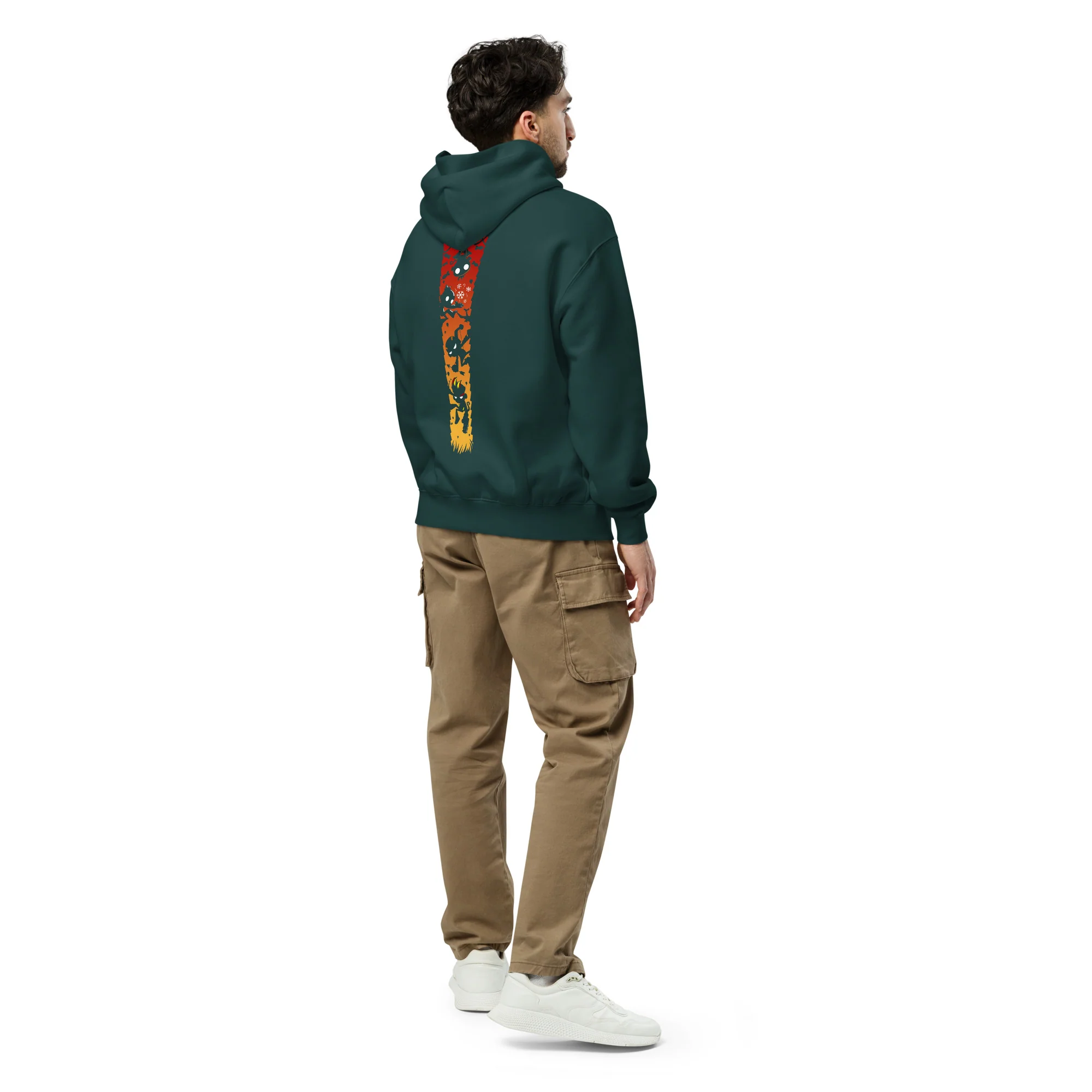 Monkey Ambush Premium Oversized Hoodie - Back Print (Unisex) - Image 4