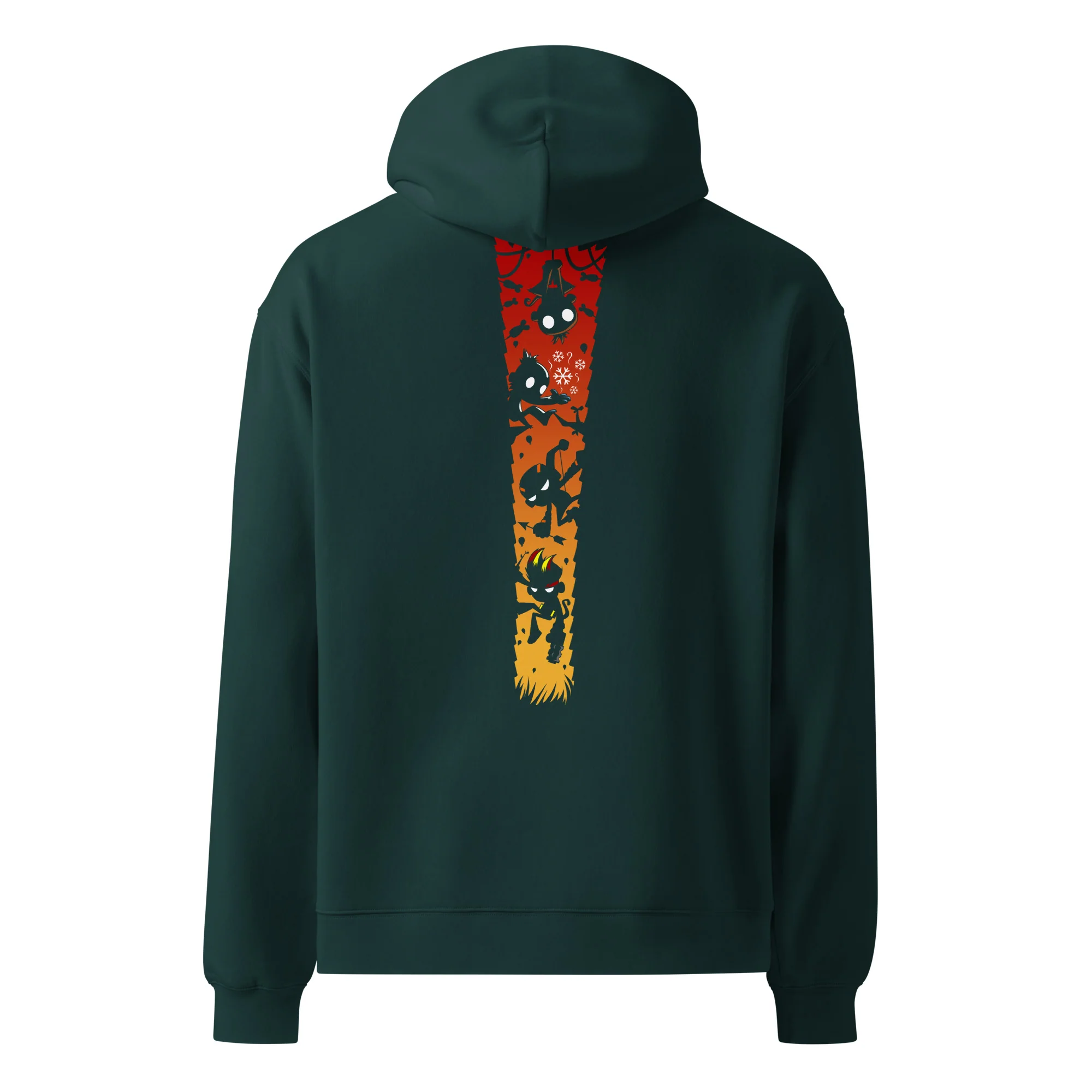 Monkey Ambush Premium Oversized Hoodie - Back Print (Unisex) - Image 9