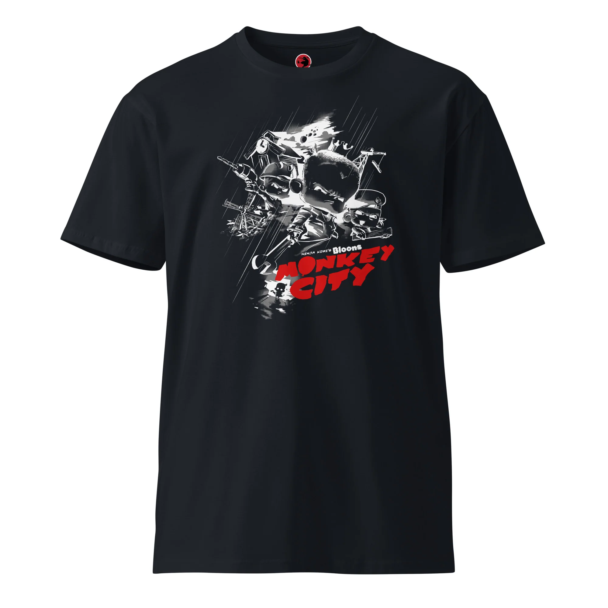Monkey City Premium Shirt (Unisex) - Image 10