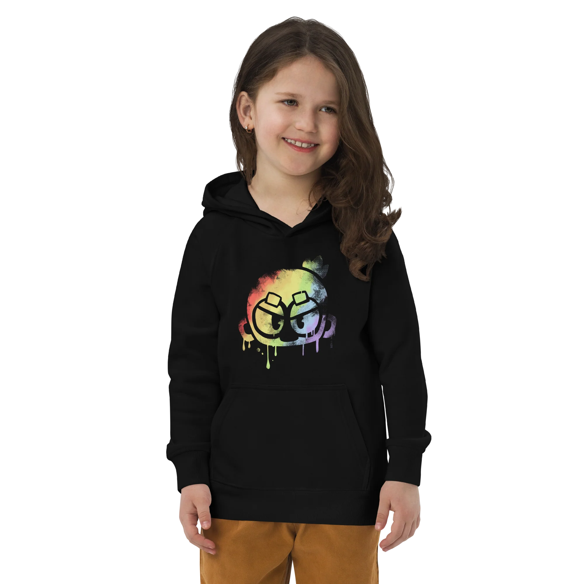 Monkey Graffiti Eco Hoodie (Kids/Youth) - Image 4