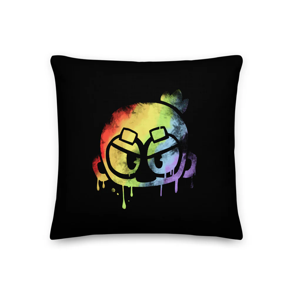 Monkey Graffiti Premium Pillow - Image 4