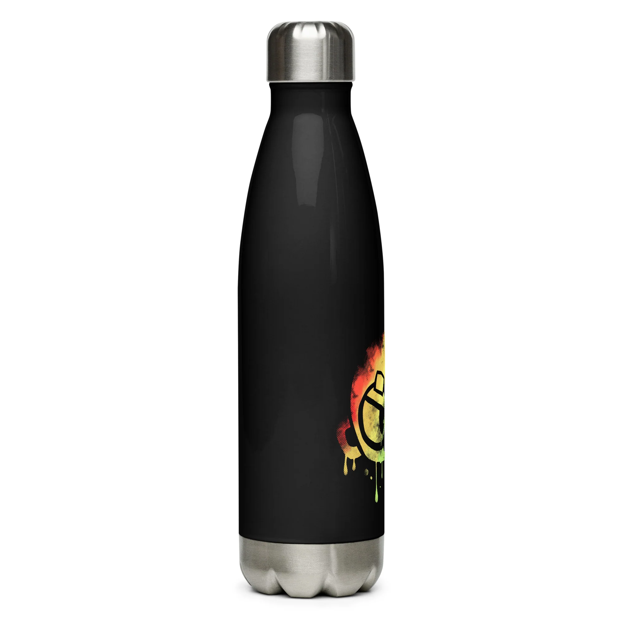 Monkey Graffiti Stainless Steel Water Bottle - Image 10