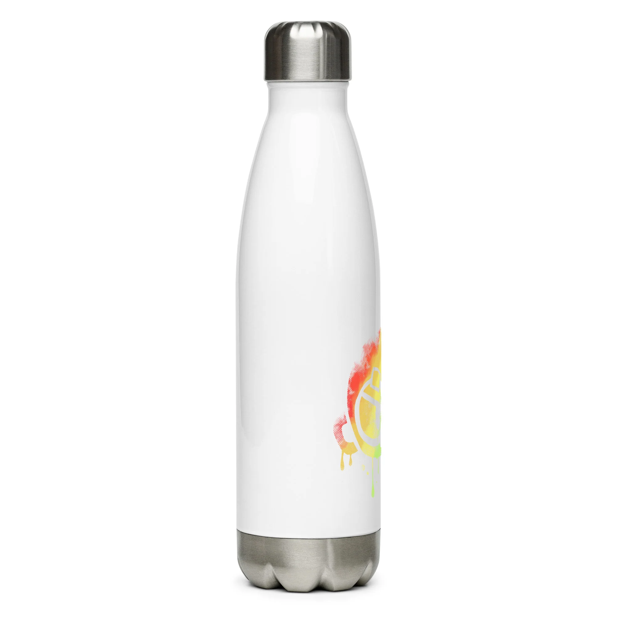 Monkey Graffiti Stainless Steel Water Bottle - Image 4