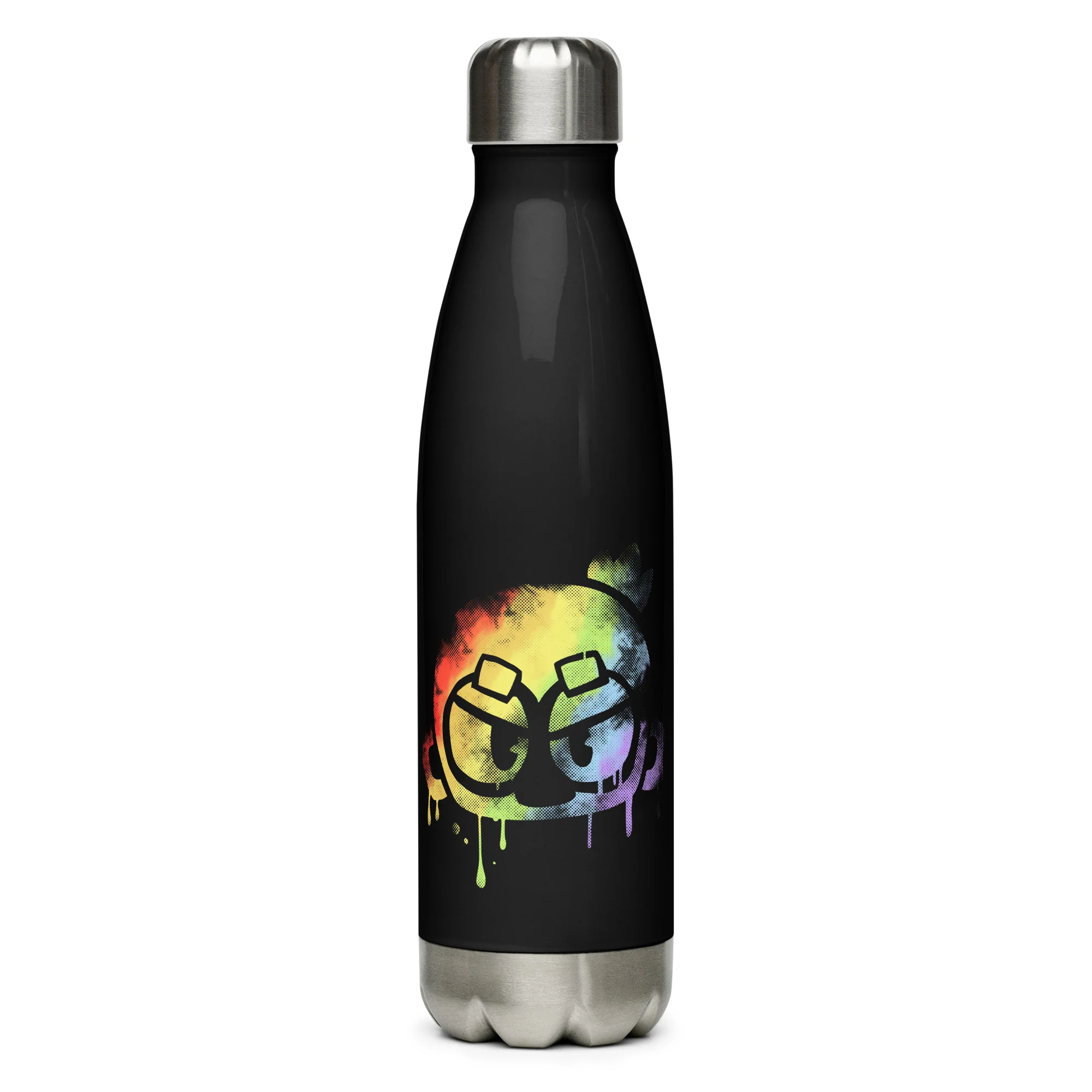 Monkey Graffiti Stainless Steel Water Bottle - Image 7