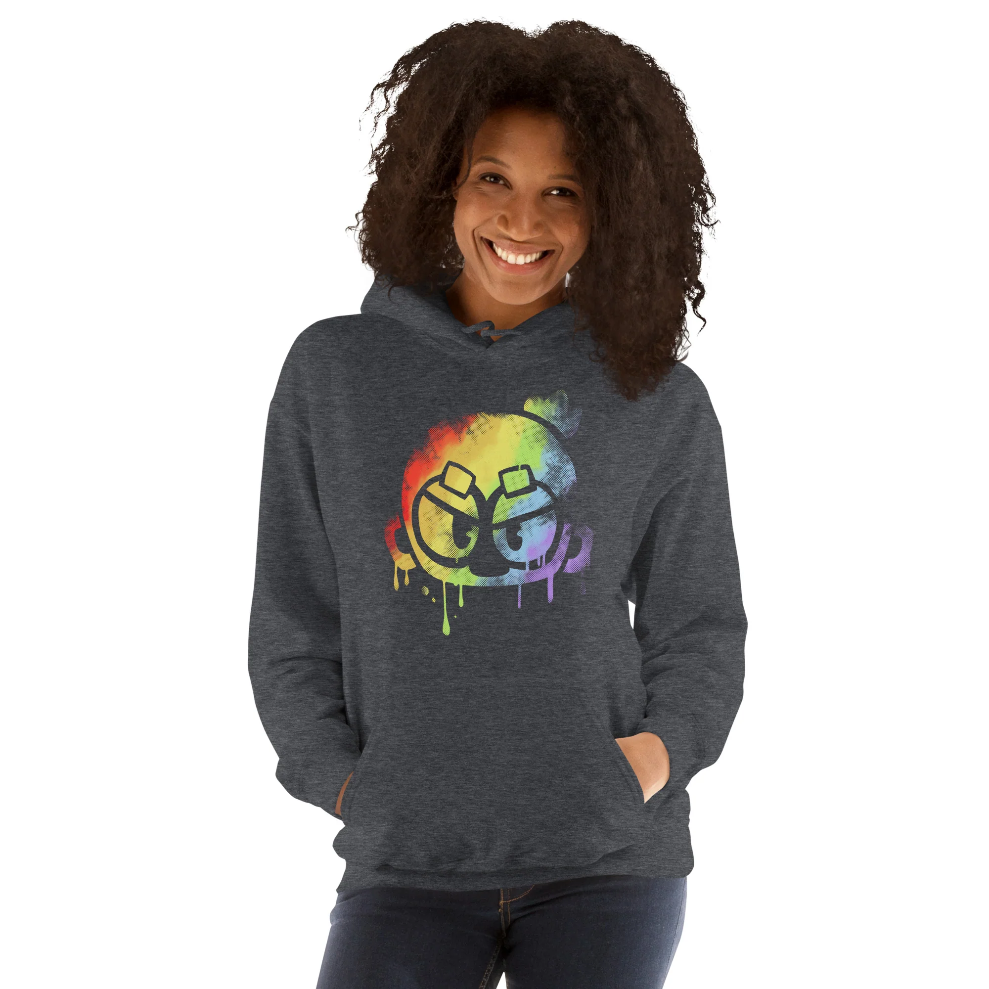 Monkey Graffiti Standard Hoodie (Unisex) - Image 3