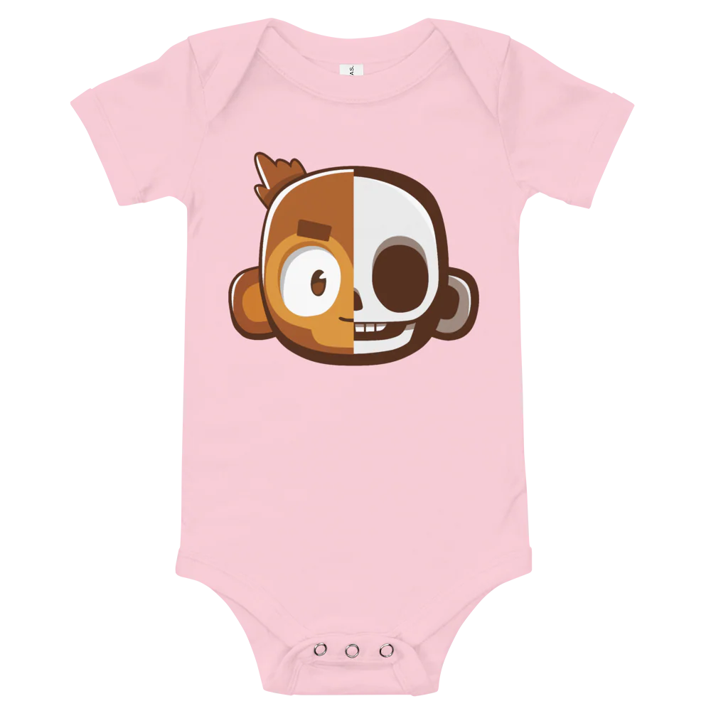 Monkey Skull Baby Bodysuit - Image 8