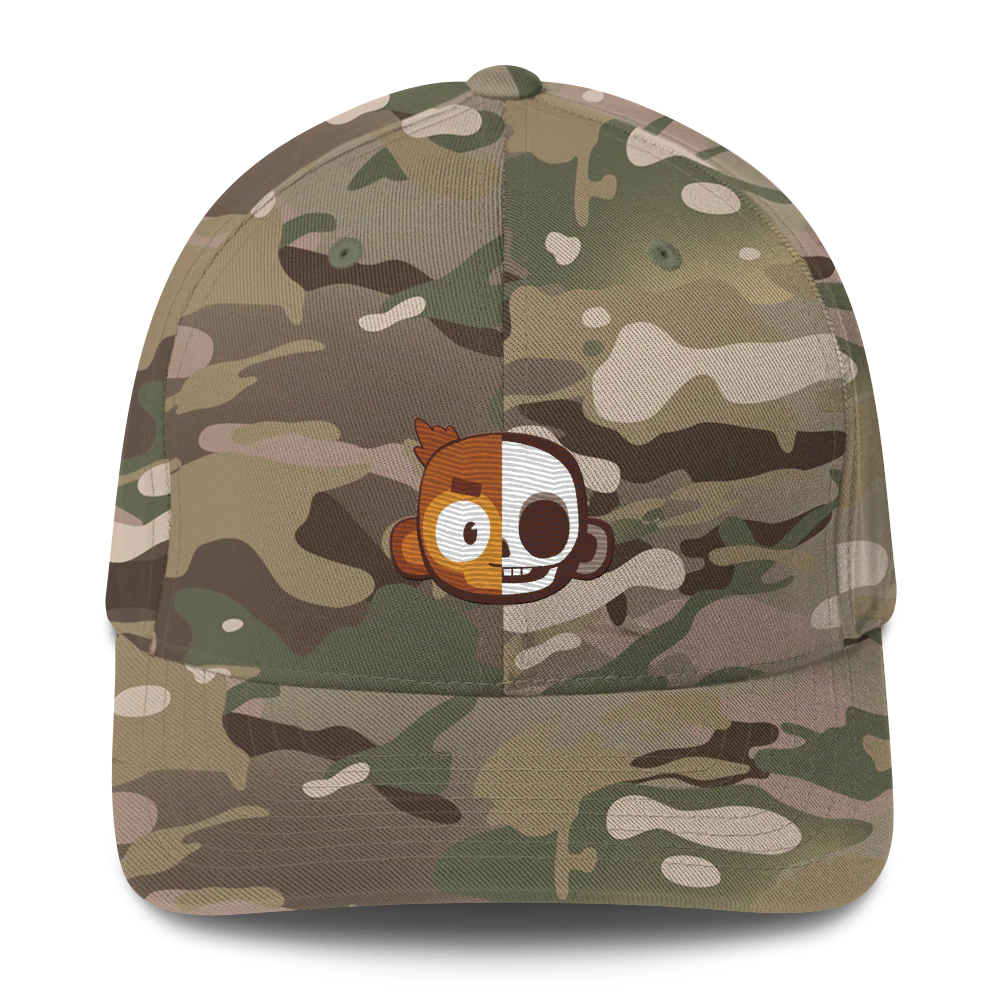 Monkey Skull Cap (Flexifit) - Image 32