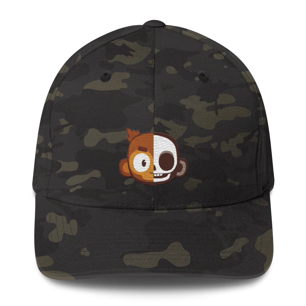 Monkey Skull Cap (Flexifit) - Image 7
