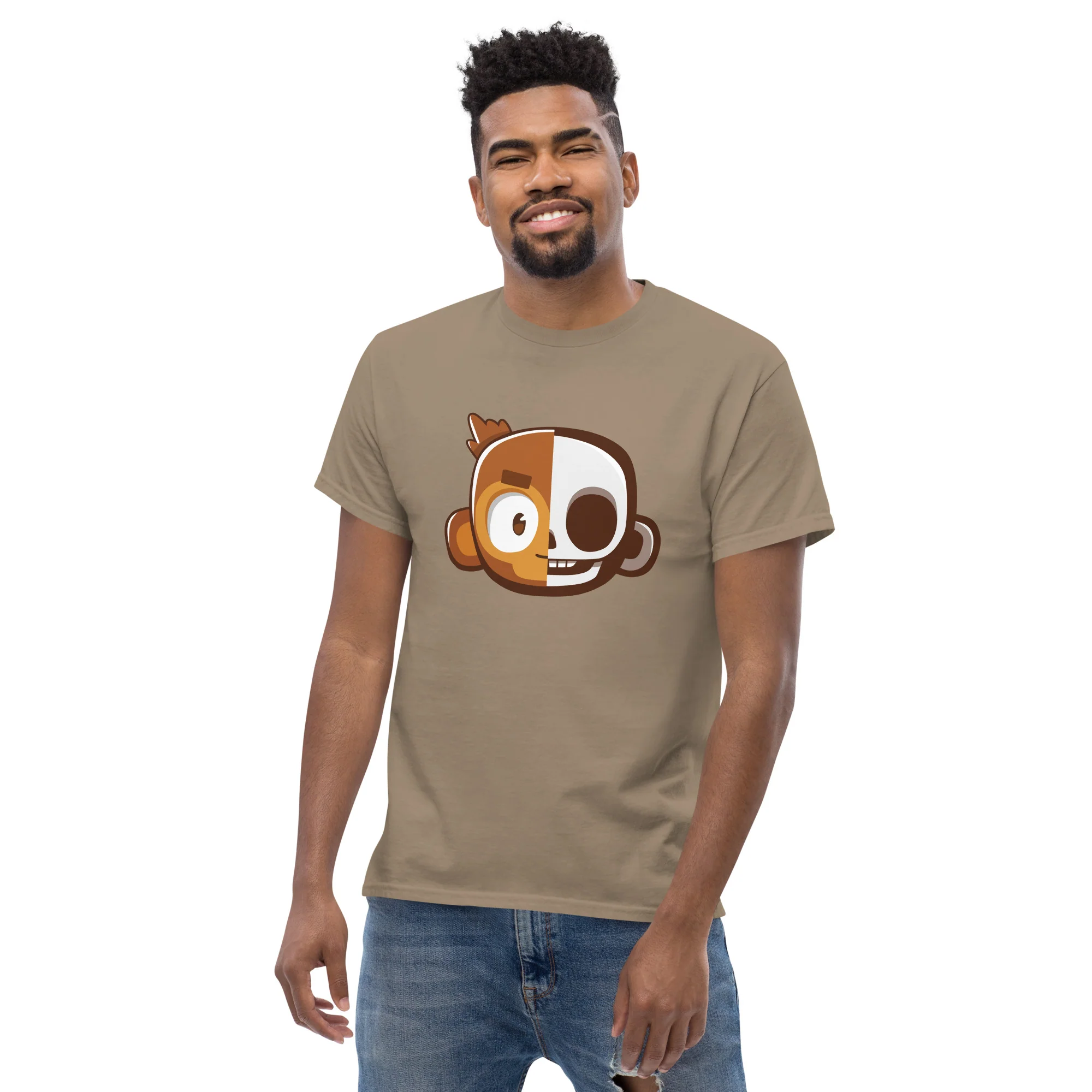 Monkey Skull Classic Shirt (Men's - Gildan) - Image 3