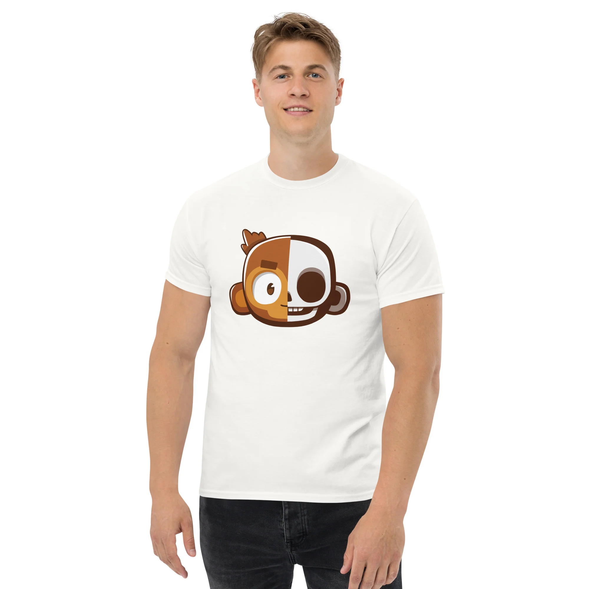 Monkey Skull Classic Shirt (Men's - Gildan) - Image 4