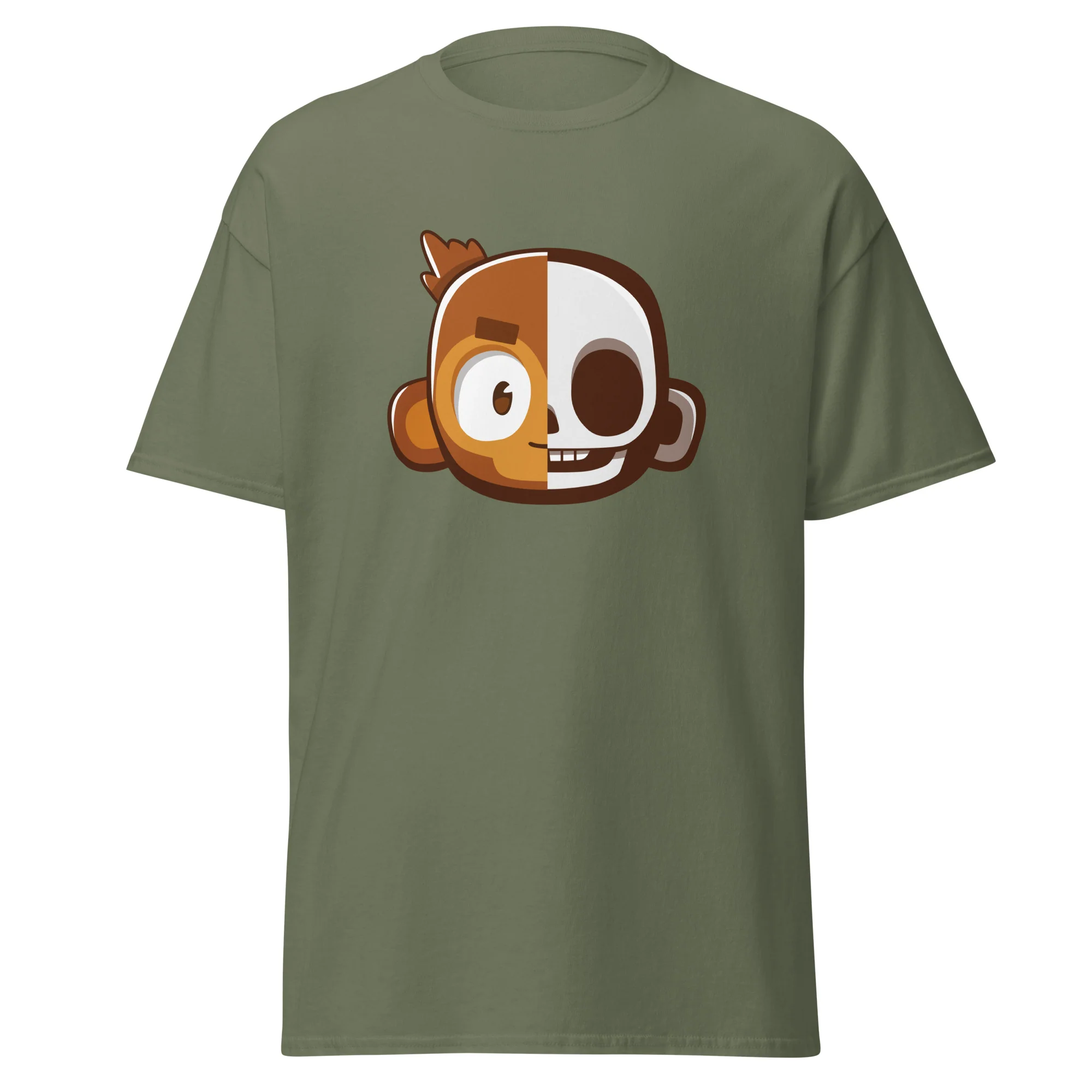 Monkey Skull Classic Shirt (Men's - Gildan) - Image 9