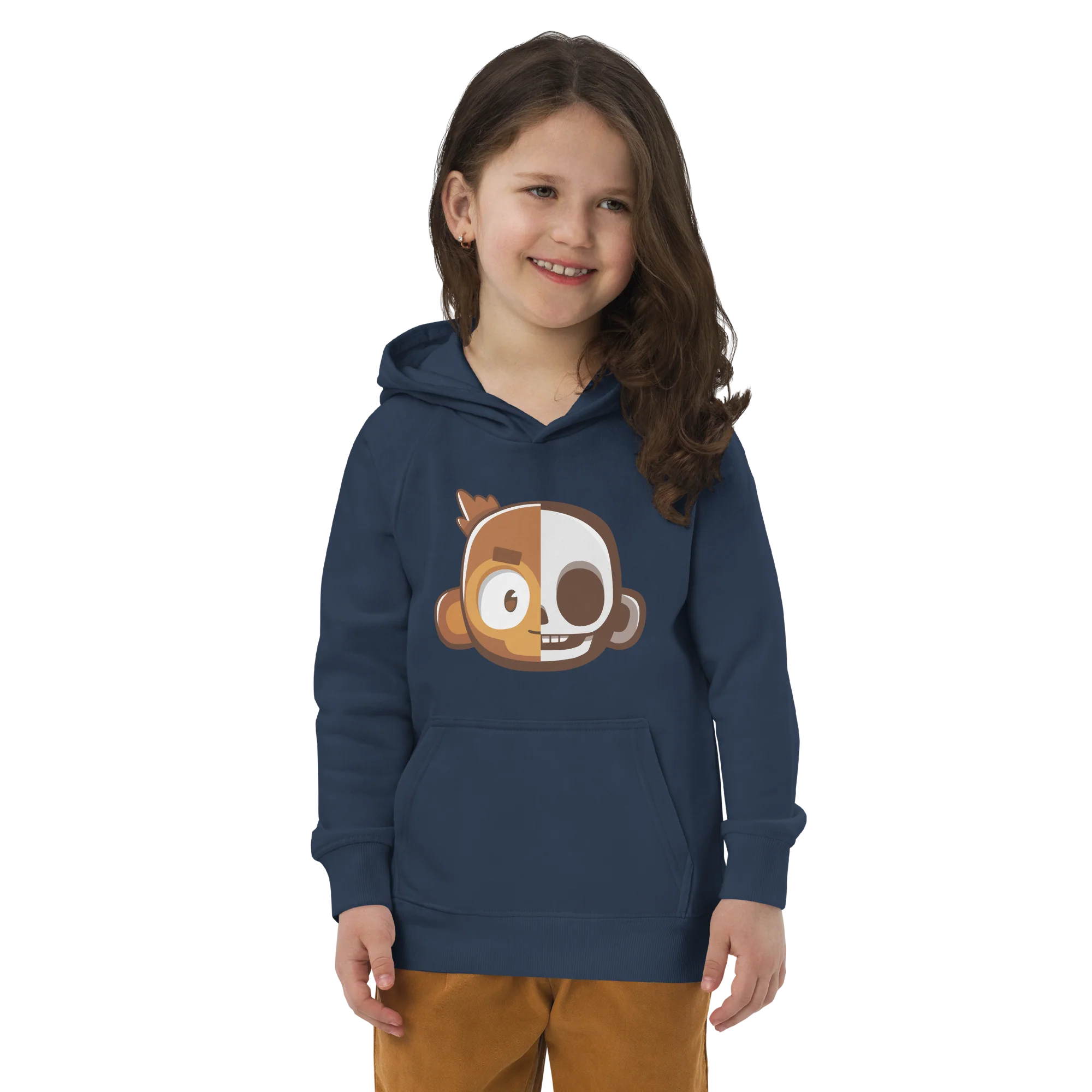 Monkey Skull Eco Hoodie (Kids/Youth) - Image 4