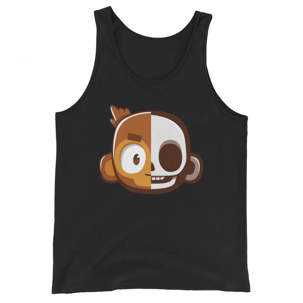 Monkey Skull Tank Top (Unisex) - Image 3