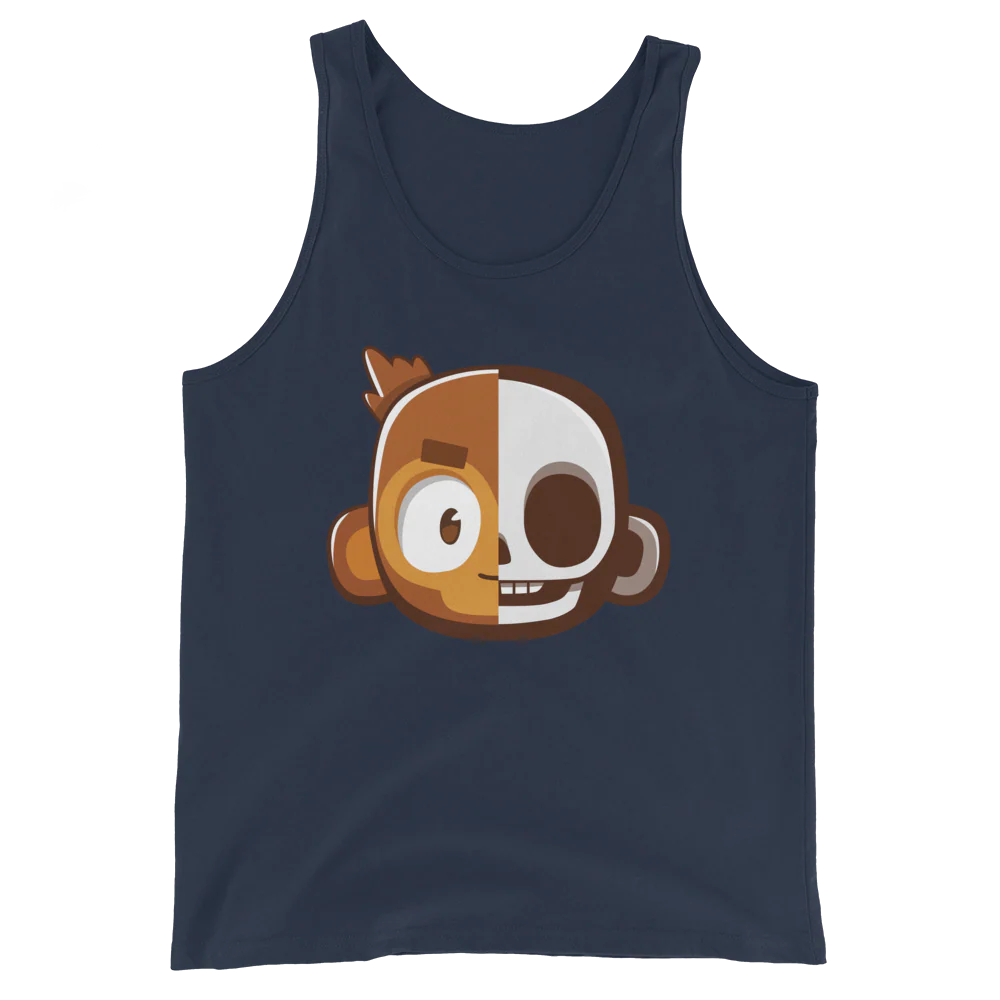 Monkey Skull Tank Top (Unisex) - Image 4